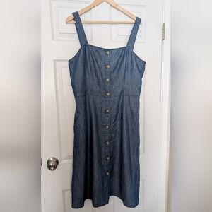 TOMMY HILFIGER Denim Midi Dress